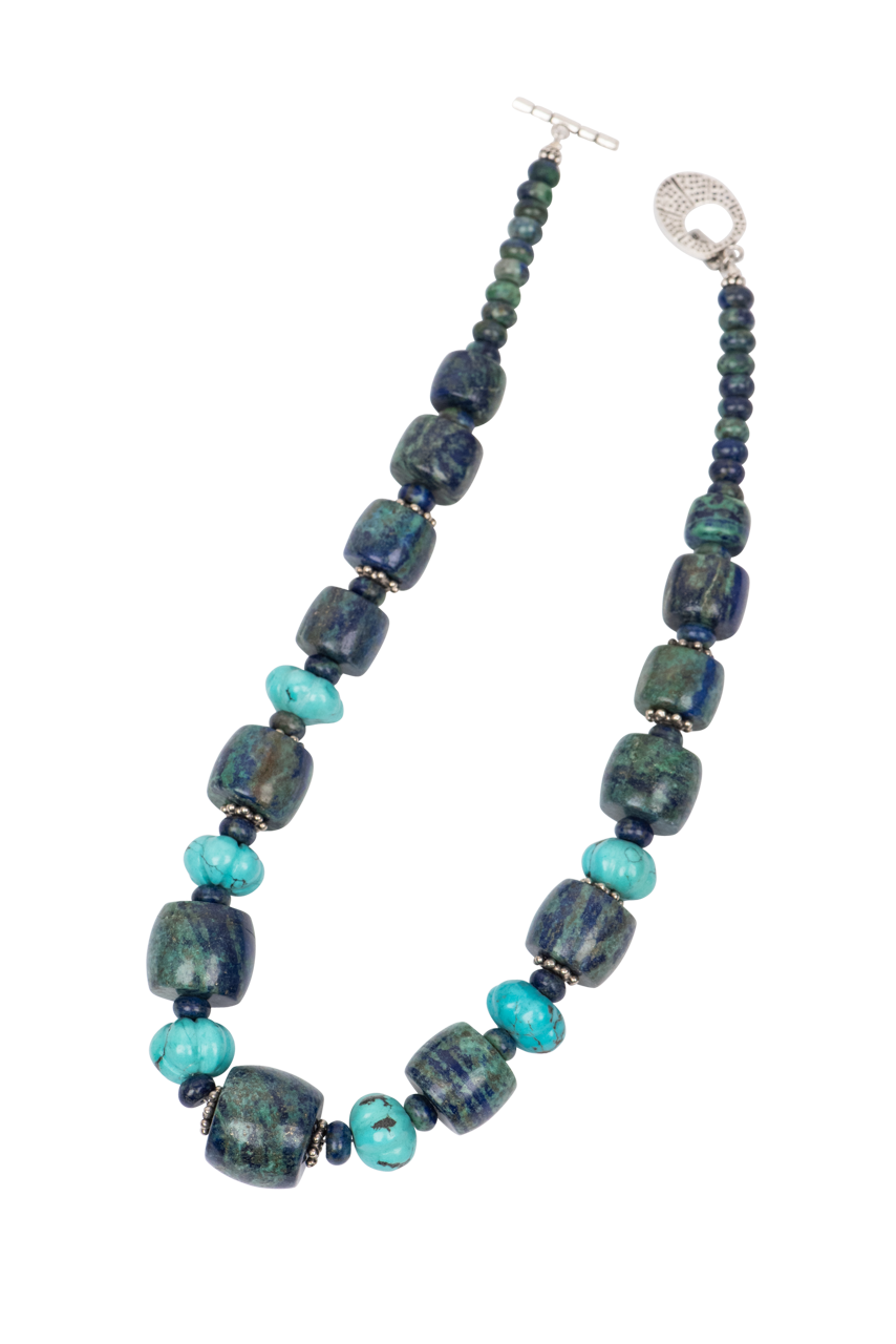 Paige Wallace Azurite Necklace