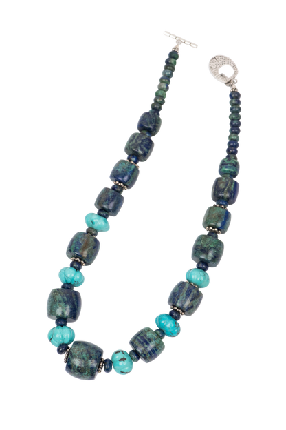 Paige Wallace Azurite Necklace