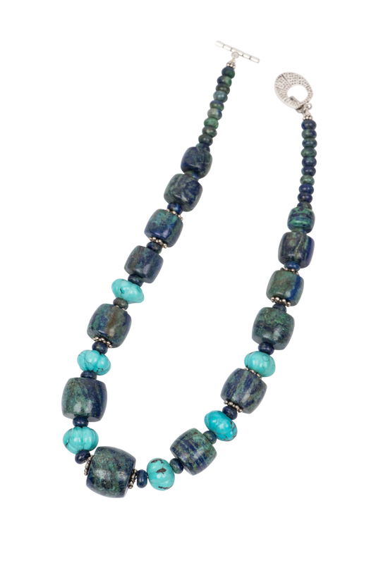 Paige Wallace Azurite Necklace