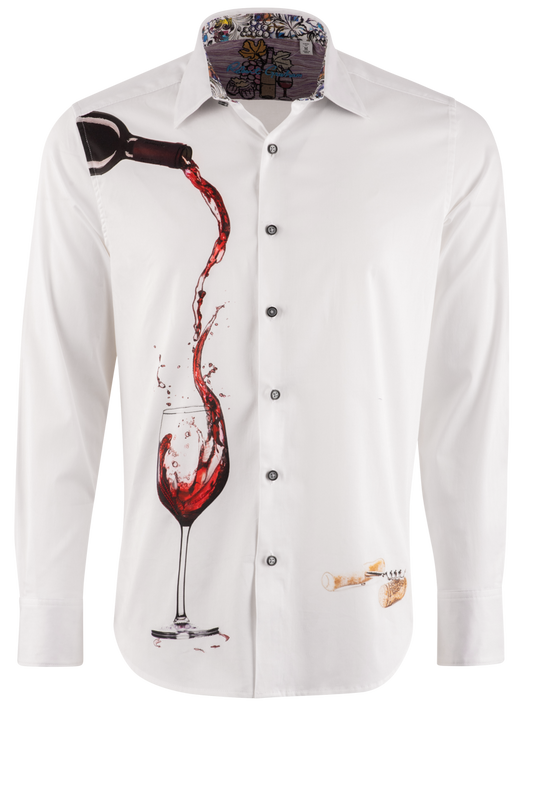 Robert Graham Pinot Noir Button-Front Shirt