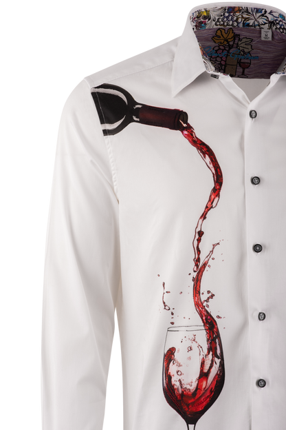 Robert Graham Pinot Noir Button-Front Shirt