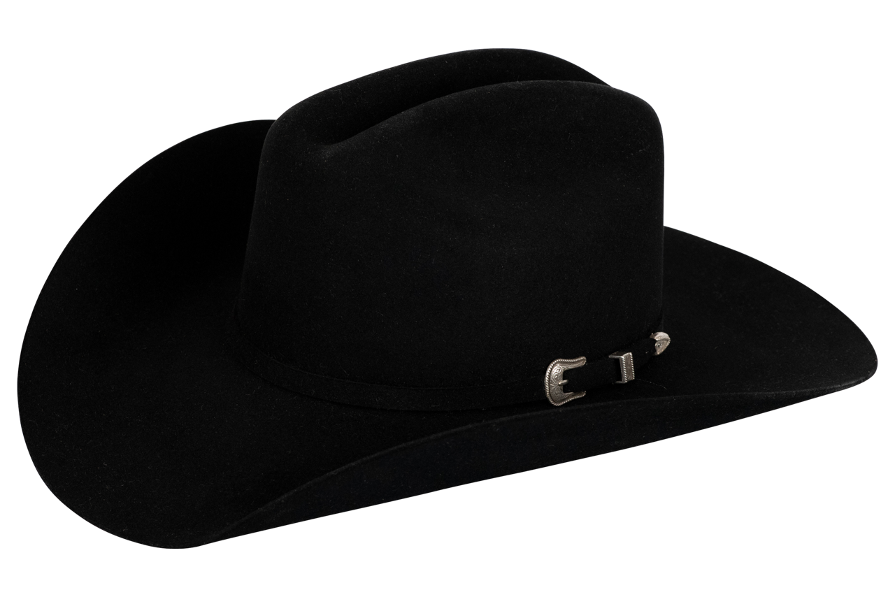 Resistol The Challenger 5X Black Felt Western Cowboy Hat | Pinto Ranch Resistol The Challenger 5X Black Felt Western Cowboy Hat | Pinto Ranch