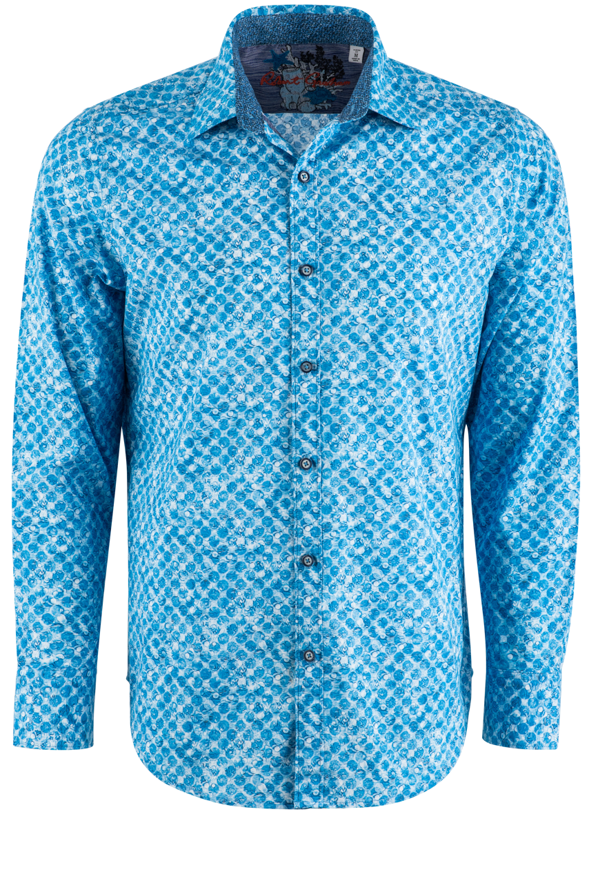 Robert Graham High & Dry Sport Long Sleeve Button-Front Shirt