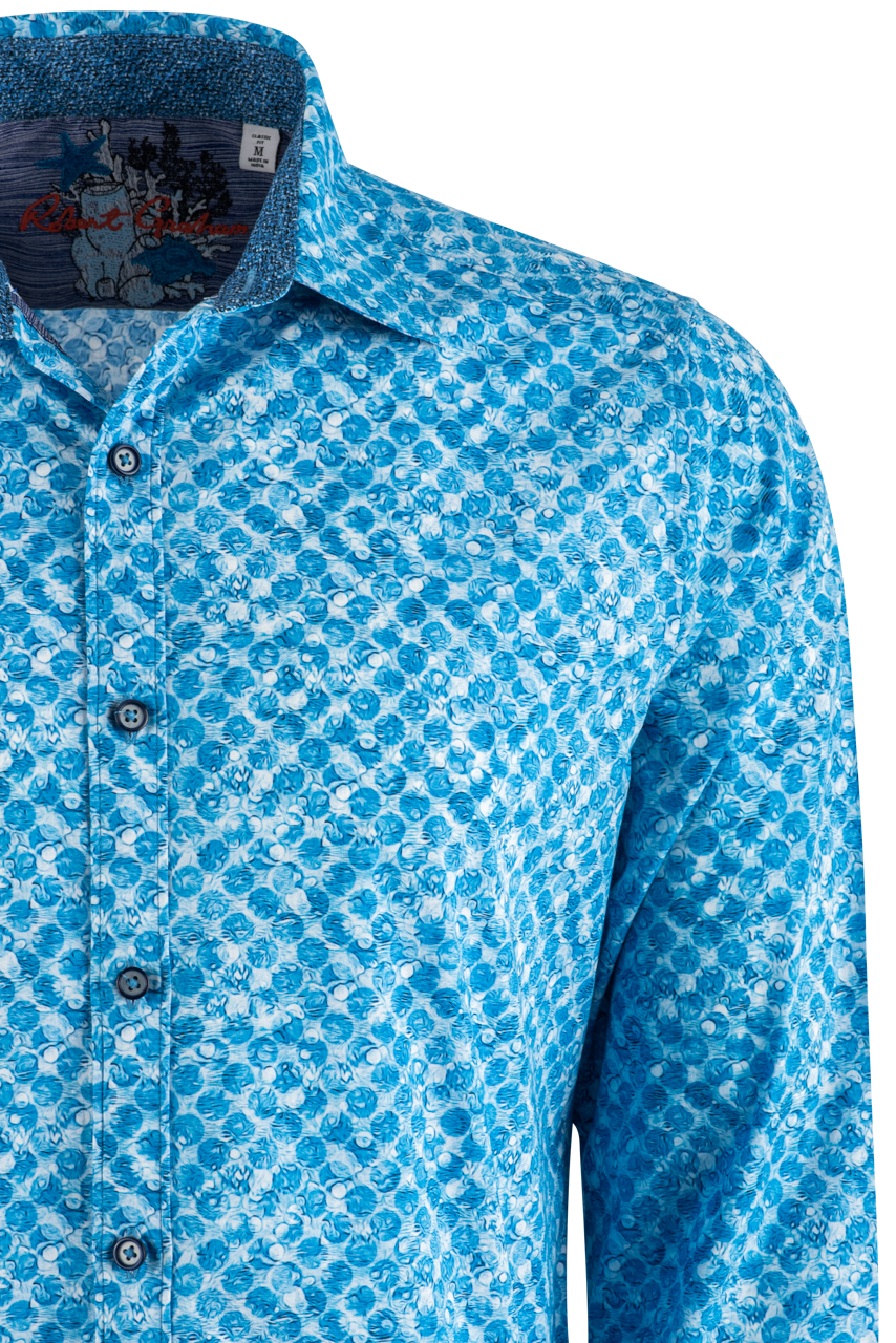 Robert Graham High & Dry Sport Long Sleeve Button-Front Shirt