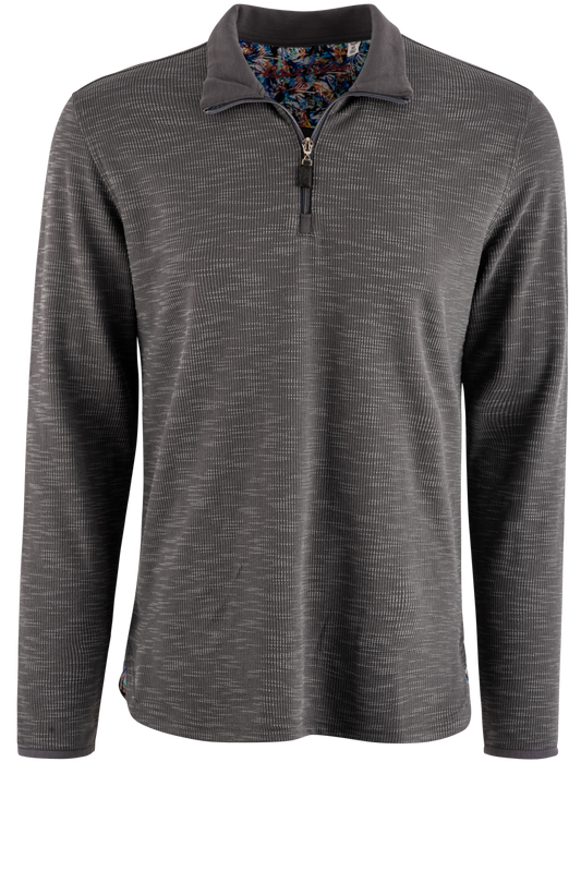 Robert Graham Adrift Knit Shirt - Gray