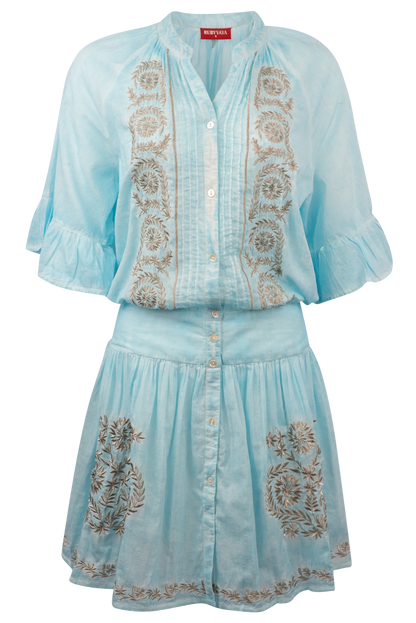 RubyYaya Santorini Mini Dress