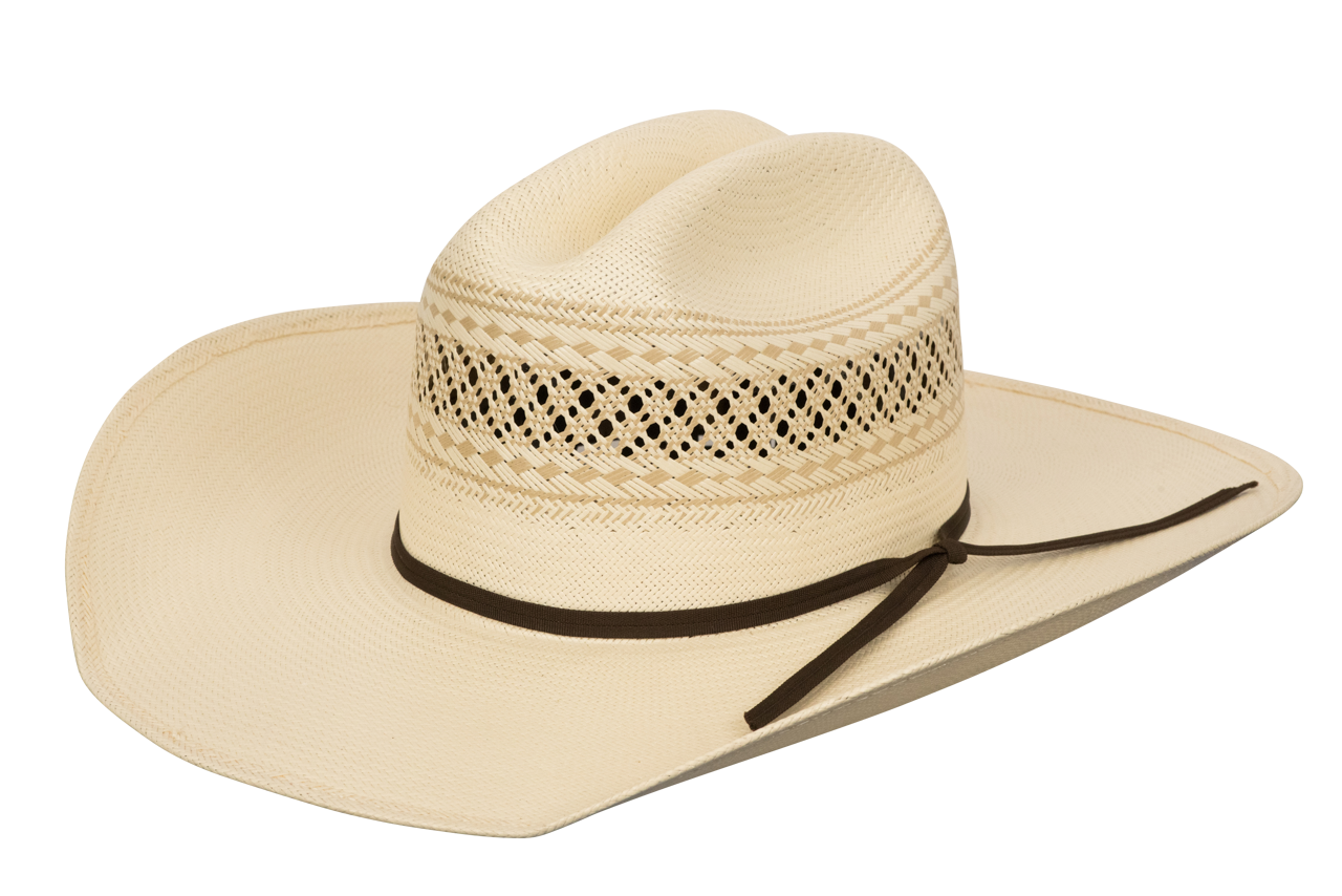 Rodeo King Two Tone Straw Hat Pinto Ranch