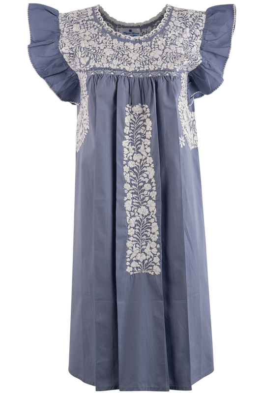 Margarita Mercantile Sara Dress - Blue