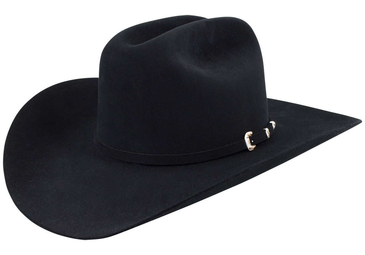 Stetson 30X El Patron Felt Cowboy Hat - Black