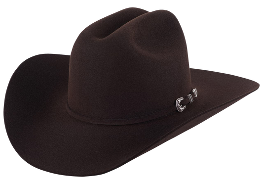 Stetson 6X Skyline Felt Cowboy Hat - Chocolate