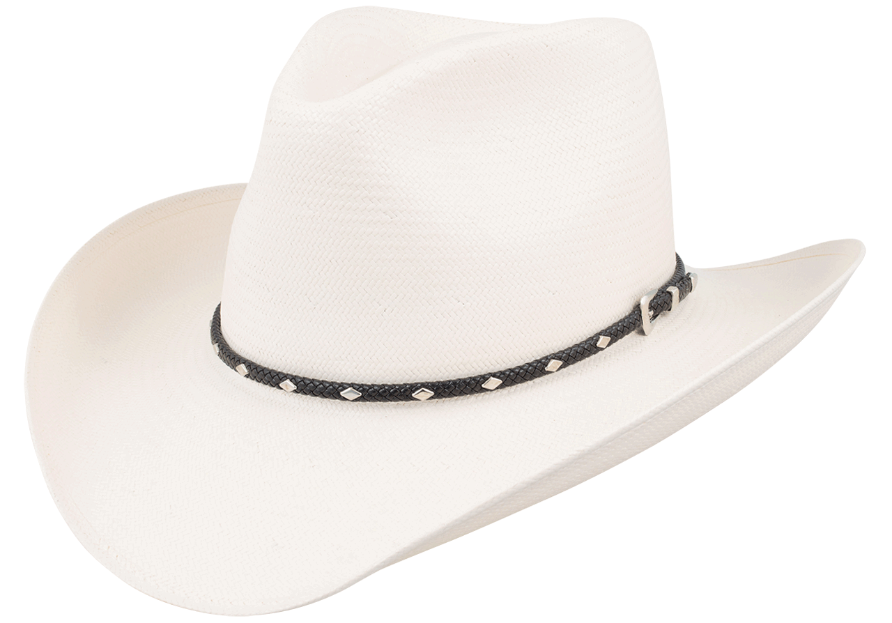 Stetson 8X Diamond Jim Straw Cowboy Hat