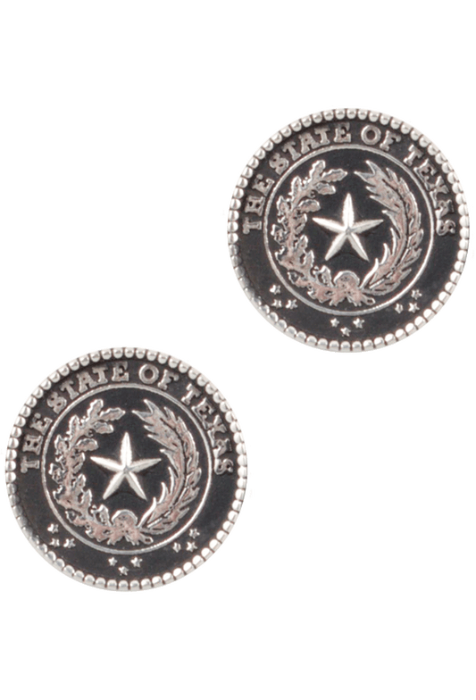 Pinto Ranch Texas State Seal Cufflinks