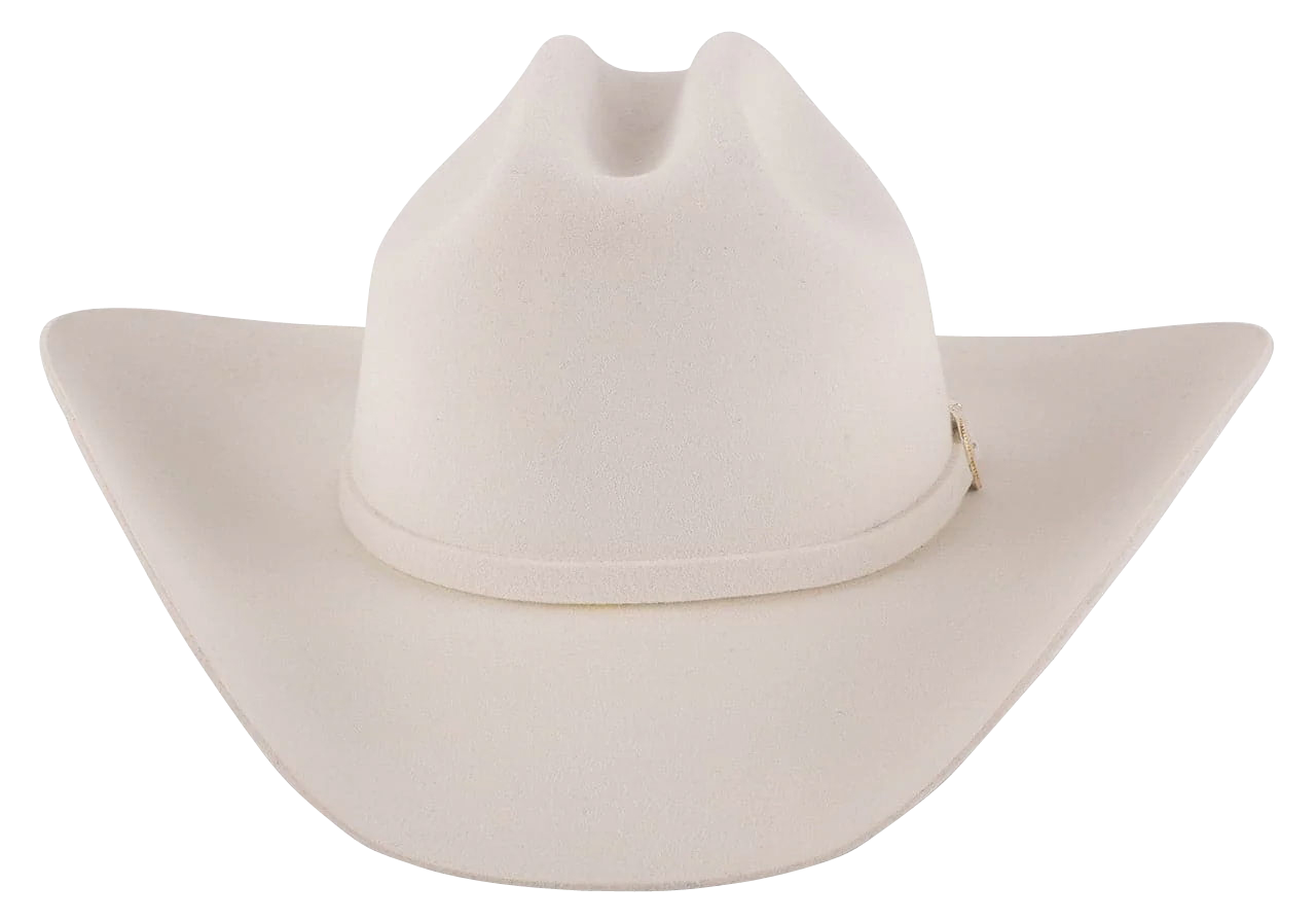 Stetson 3X Oakridge White Felt Cowboy Hat | Pinto Ranch