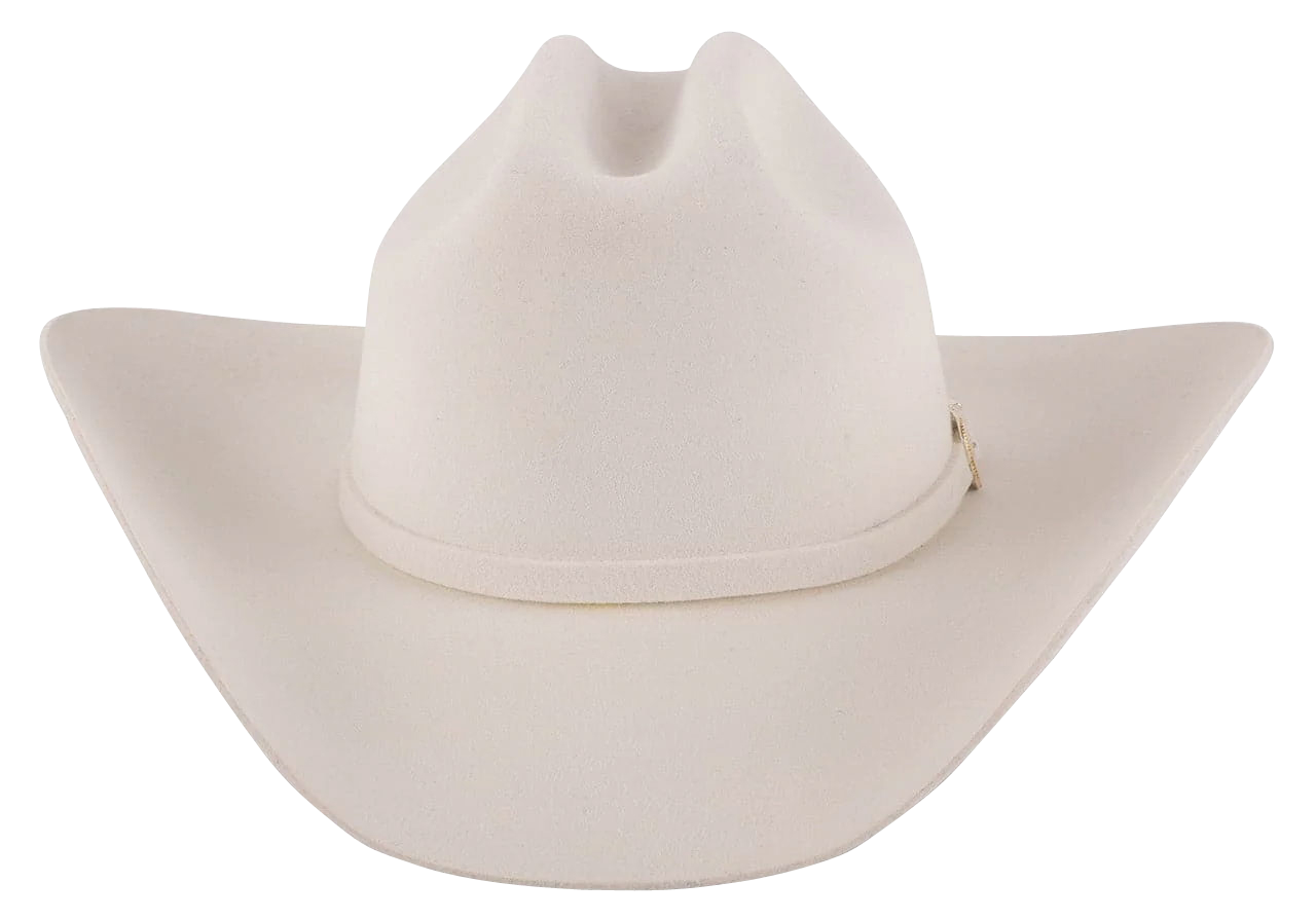 Stetson 3X Oakridge White Felt Cowboy Hat | Pinto Ranch 7 1/8