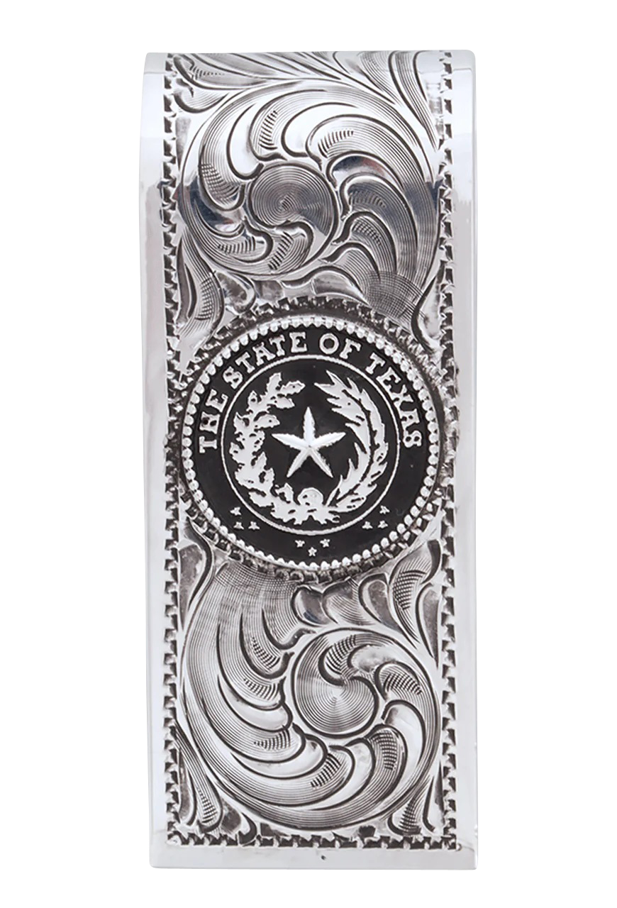 Pinto Ranch State Seal of Texas Money Clip