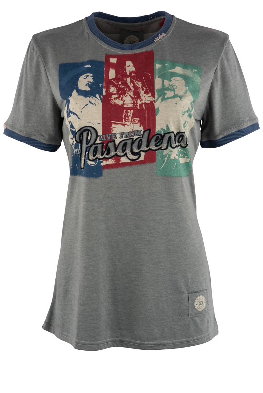Double D Ranch Blue Live from Pasadena Tee