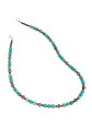 Ann Vlach Faceted Turquoise & Sterling Silver Necklace
