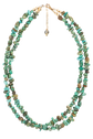 Ann Vlach Turquoise Pebble Necklace