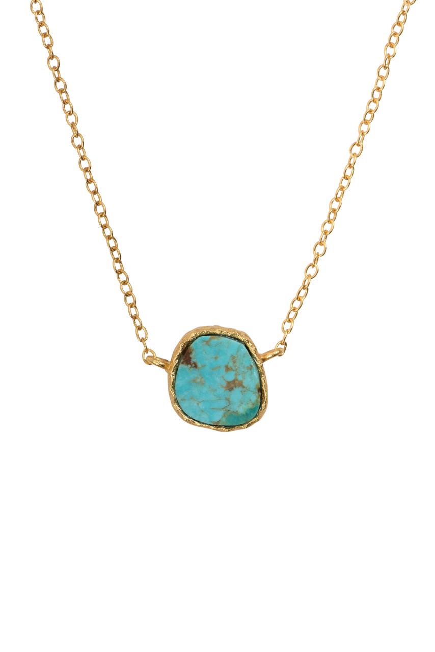 Christina Greene Dainty Turquoise Necklace