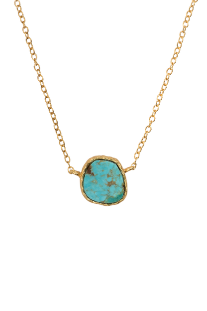 Christina Greene Dainty Turquoise Necklace