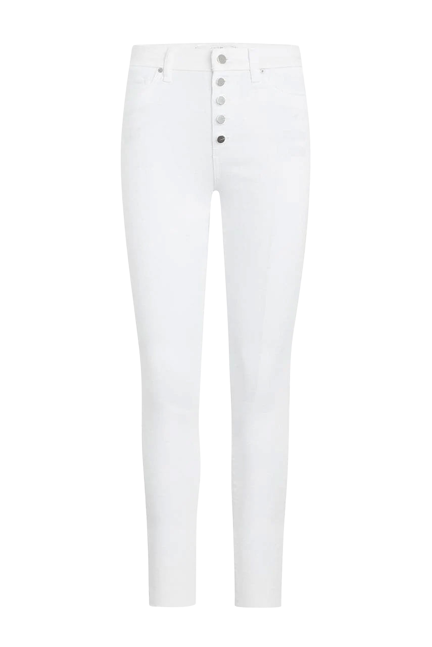 Joe's Jeans White Charlie Ankle Jeans