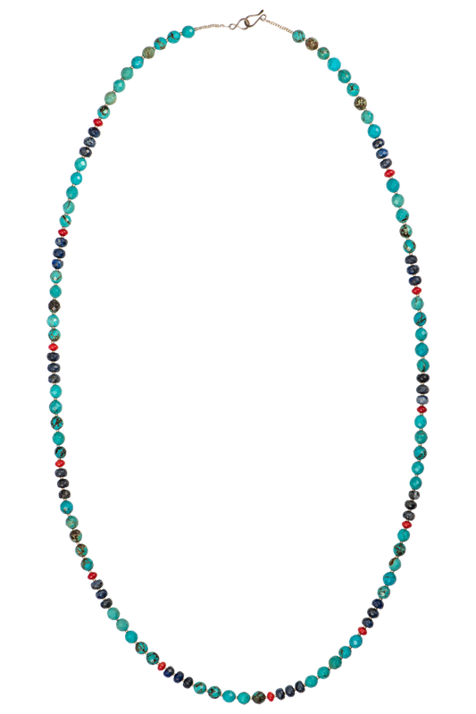 Ann Vlach Multi Beaded Necklace