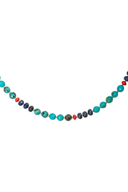 Ann Vlach Multi Beaded Necklace