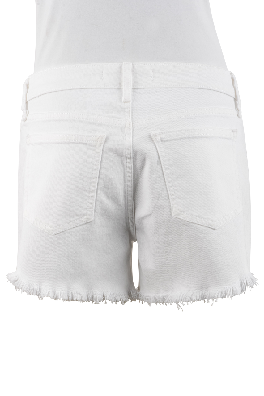 Joe's Jeans White Ozzie Shorts