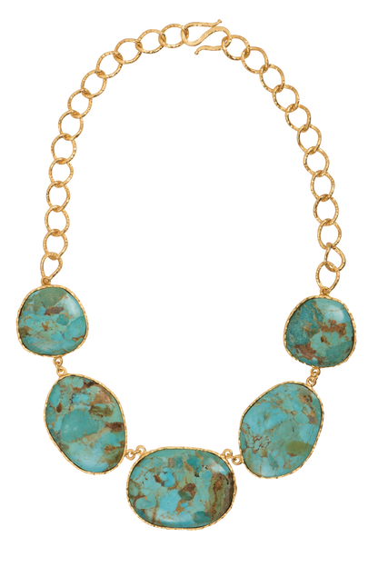 Christina Greene Turquoise Statement Necklace