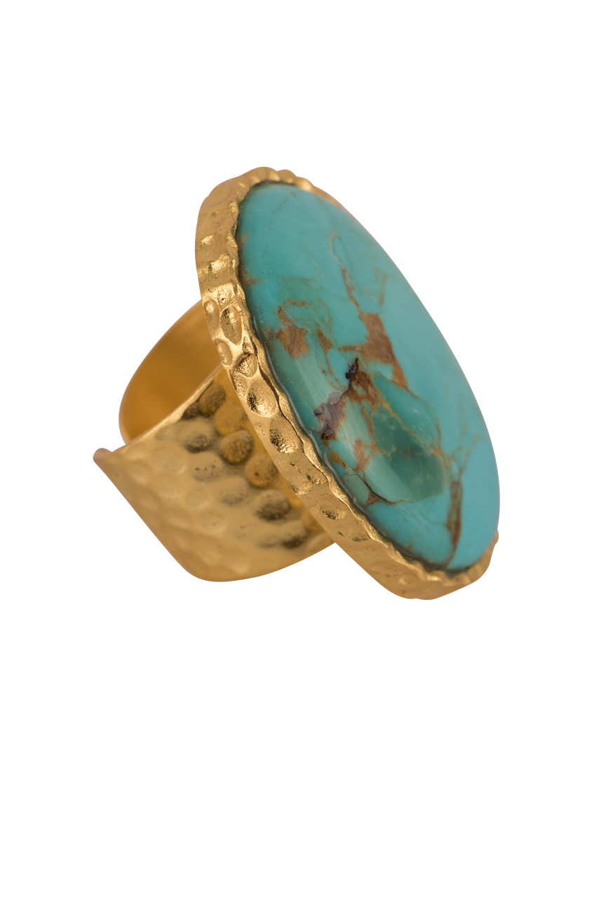 Christina Greene Turquoise Statement Ring