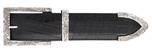 Chacon Trinidad Engraved 1.5" Buckle Set