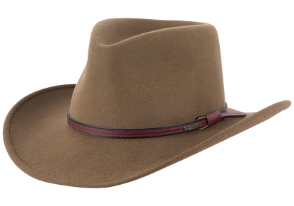 Stetson Crushable Bozeman Outdoor Hat - Brown
