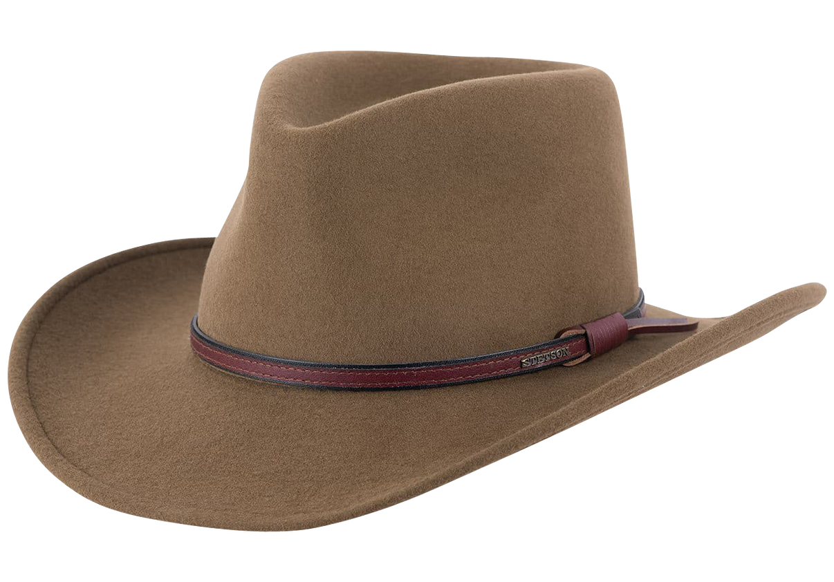 Stetson Bozeman Outdoor Crushable Brown Cowboy Hat Pinto Ranch