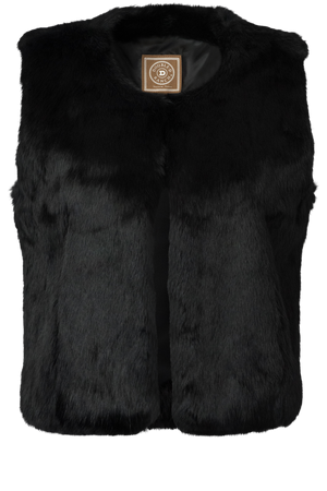 Double D Ranch Beuteltiere Rabbit Fur Vest