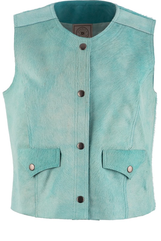 Double D High Horse Turquoise Vest