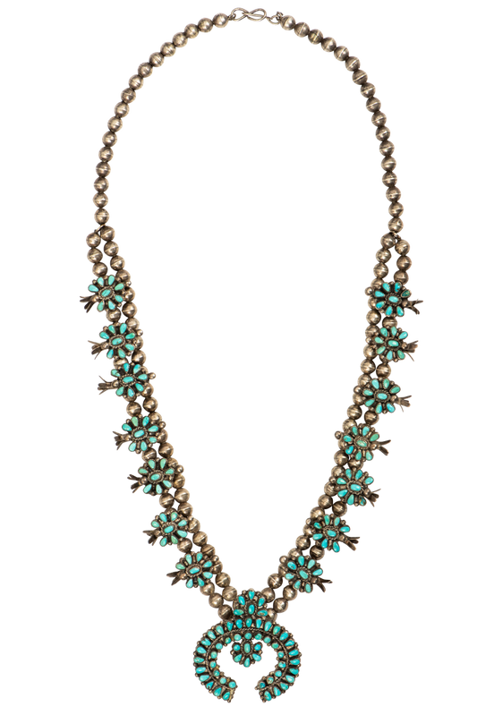 Peyote Bird 1940's Vintage Necklace
