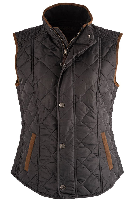 Madison Creek Women's Quilted Black Vest