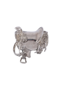 Arthur Court Pewter Cowboy Saddle Napkin Ring