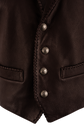 Continental Leather Deerskin Vest