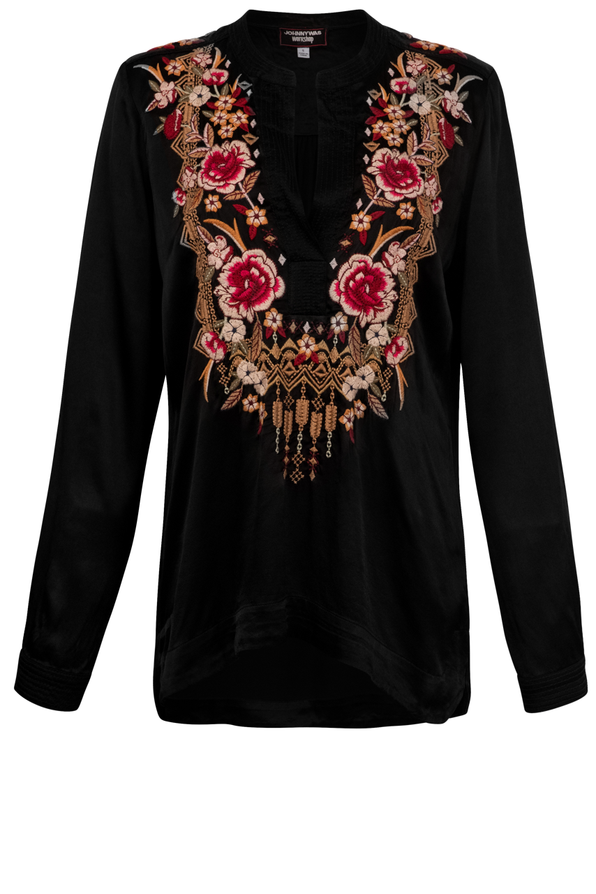 Johnny Was Anacapri Relaxed Blouse