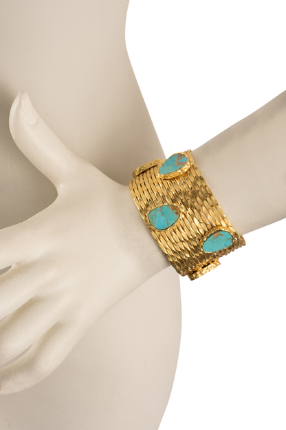 Christina Greene Stackable Turquoise Cuff