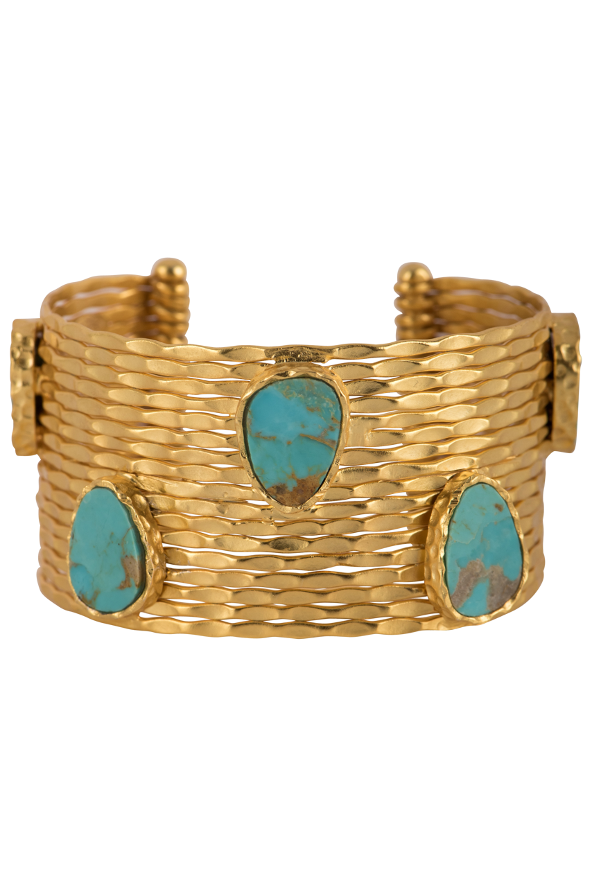 Christina Greene Stackable Turquoise Cuff