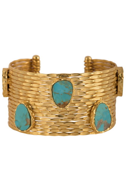 Christina Greene Stackable Turquoise Cuff