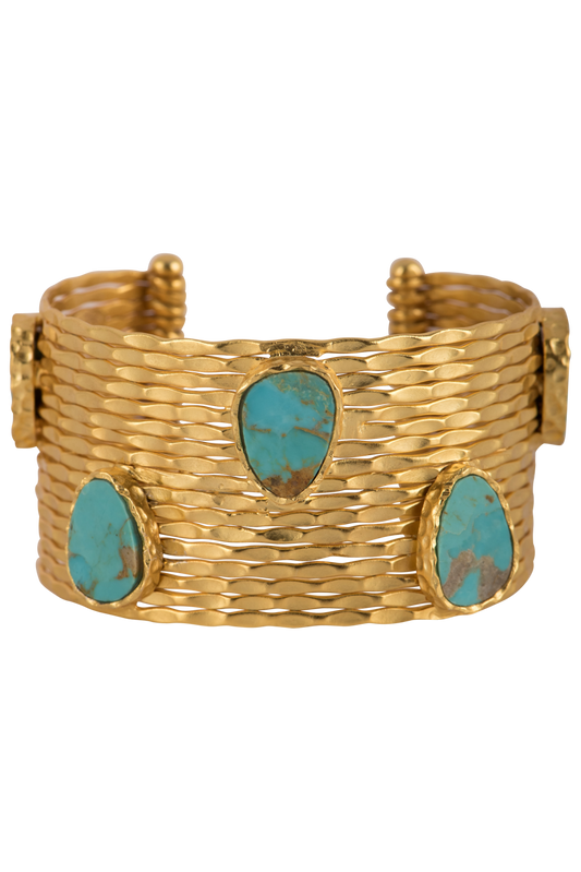 Christina Greene Stackable Turquoise Cuff