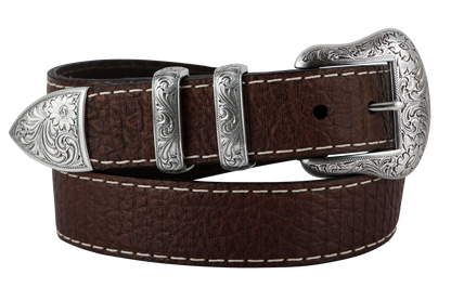 Vintage Bison 1.5" Wild Bill Leather Belt
