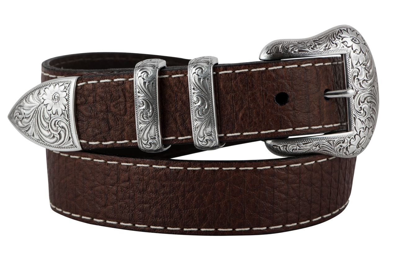 Vintage Bison 1.5" Wild Bill Leather Belt