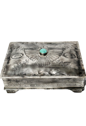 J. Alexander Stamped Thunderbird Silver Box