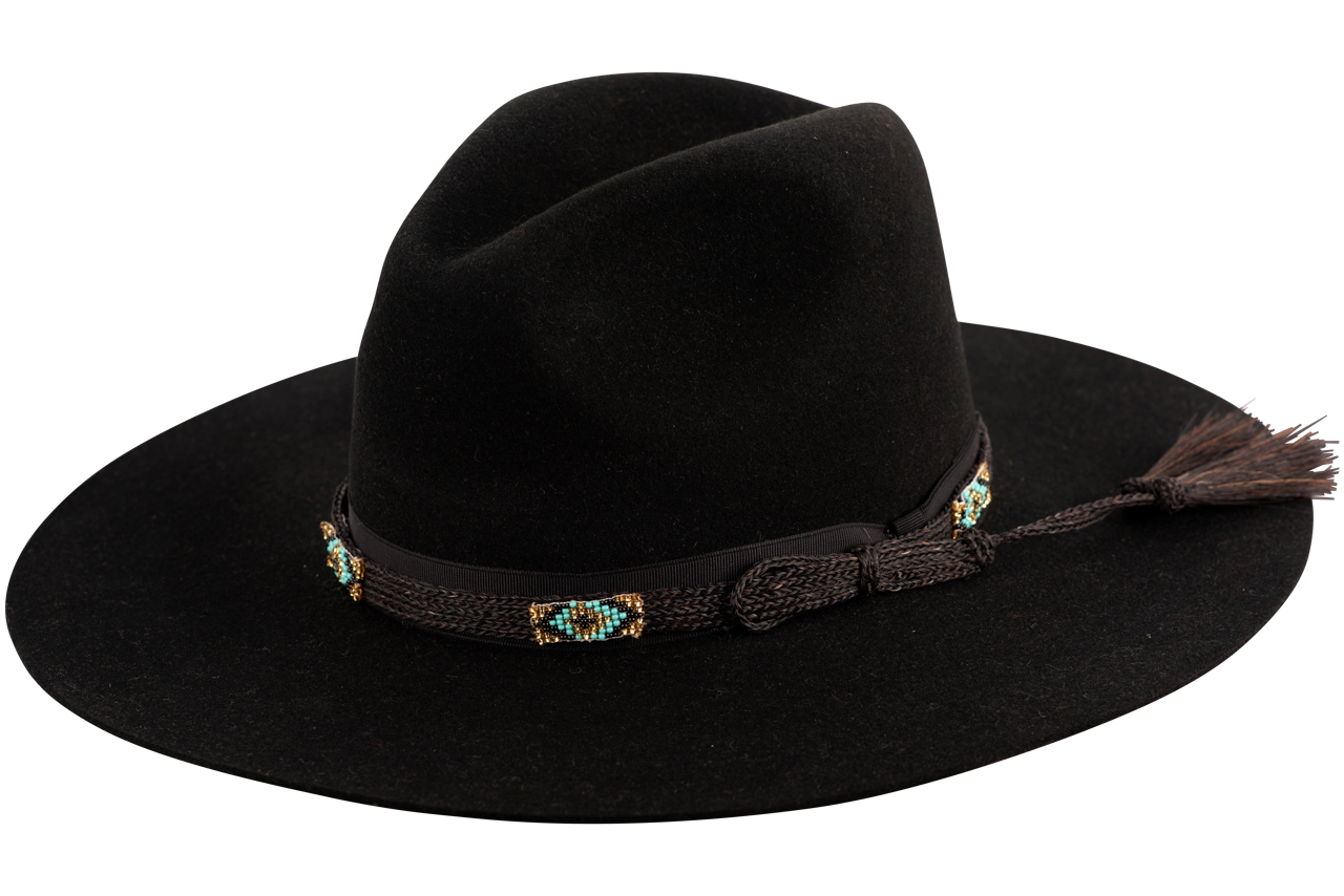 Stetson Helix Black Cowboy Hat | Pinto Ranch