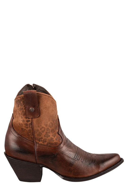 Old Gringo Goat Corinna Leopardito Booties - Tan