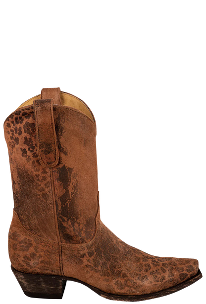 Old Gringo Women's Leopardito Ochre Cowgirl Boots - Tan
